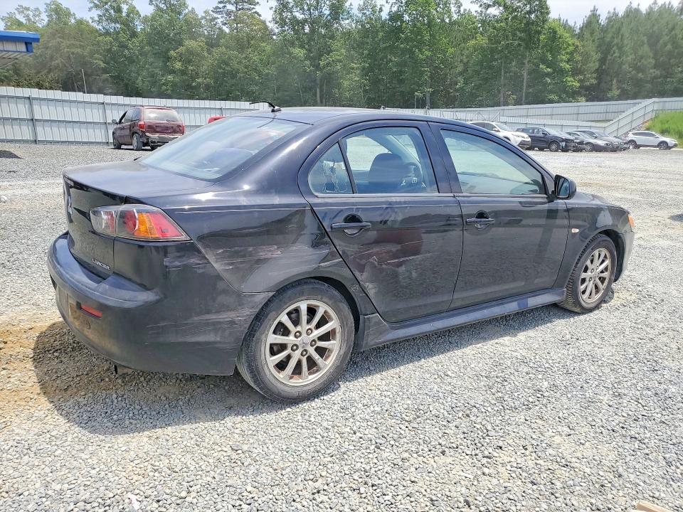 2011 Mitsubishi Lancer VIN JA32U2FU9BU043927 COPART salvage auction — SIDE, Nc - Salvage Certificate Of Title, sold $175 on 2026-07-23 (photo 3)