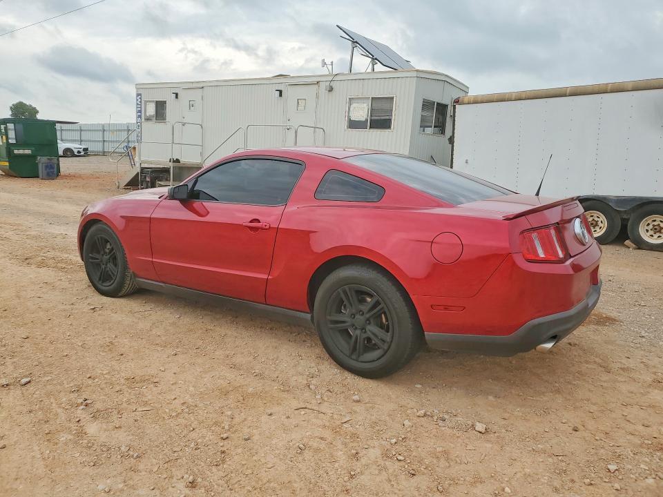 2012 Ford Mustang VIN 1ZVBP8AM3C5262023 COPART salvage auction — MINOR DENT/SCRATCHES, Ok - Cert Of Title-Salvage, sold $2,100 on 2026-07-09 (photo 2)