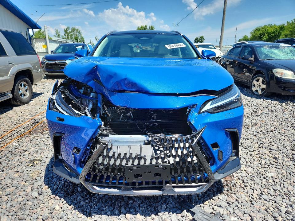 2025 Lexus VIN 2T2HKCEZ4SC056839 COPART salvage auction — FRONT END, Il - Salvage Certificate, sold $23,300 on 2026-08-10 (photo 5)