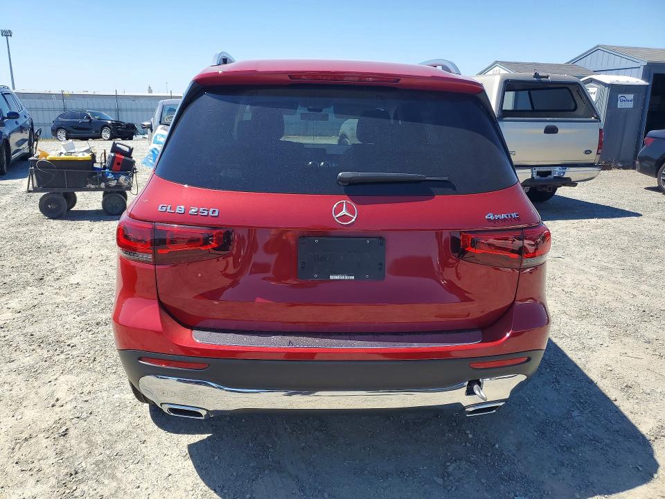 2021 Mercedes-benz Glb-class VIN W1N4M4HB6MW107049 COPART salvage auction — FRONT END, Ca - Salvage Certificate, sold $7,500 on 2026-07-02 (photo 6)