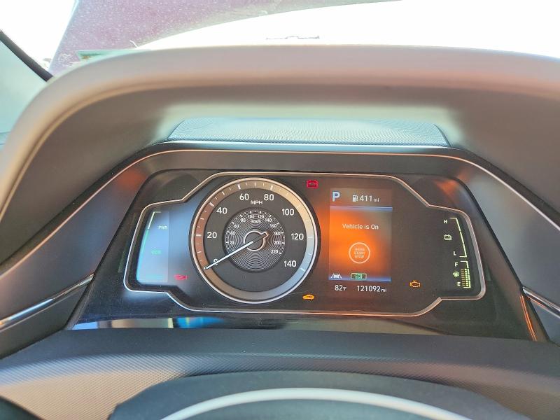 2022 Hyundai Ioniq VIN KMHC65LC0NU267407 COPART salvage auction — MINOR DENT/SCRATCHES, Tx - Salvage Vehicle Title, sold $4,550 on 2026-07-08 (photo 9)
