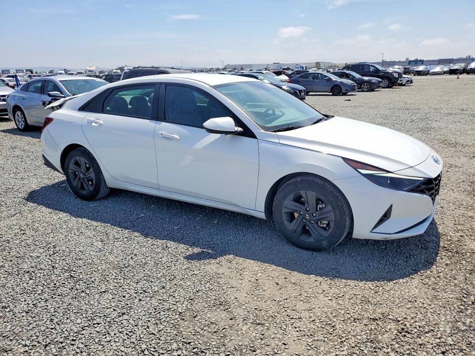 2023 Hyundai Elantra VIN KMHLM4AJ9PU082390 COPART salvage auction — REAR END, Ca - Salvage Certificate, sold $5,200 on 2026-07-24 (photo 4)