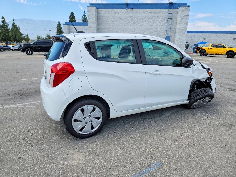 2017 Chevrolet Spark VIN KL8CB6SA7HC741748 COPART salvage auction — FRONT END, Ca - Salvage Certificate, sold $925 on 2026-07-30 (photo 3)