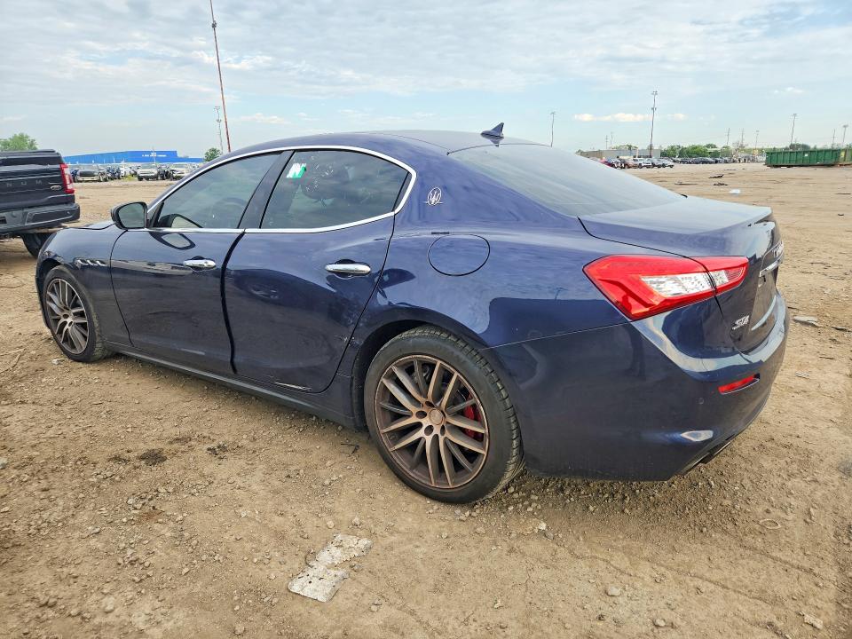 2018 Maserati Ghibli VIN ZAM57YTAXJ1278657 COPART salvage auction — FRONT END, MI - CERTIFICATE OF TITLE, sold $3,150 on 2026-07-14 (photo 2)