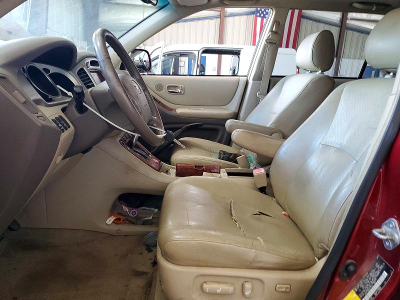 2006 Toyota Highlander VIN JTEEP21A860171278 COPART salvage auction — FRONT END, Pa - Certificate Of Salvage, sold $475 on 2026-07-22 (photo 7)