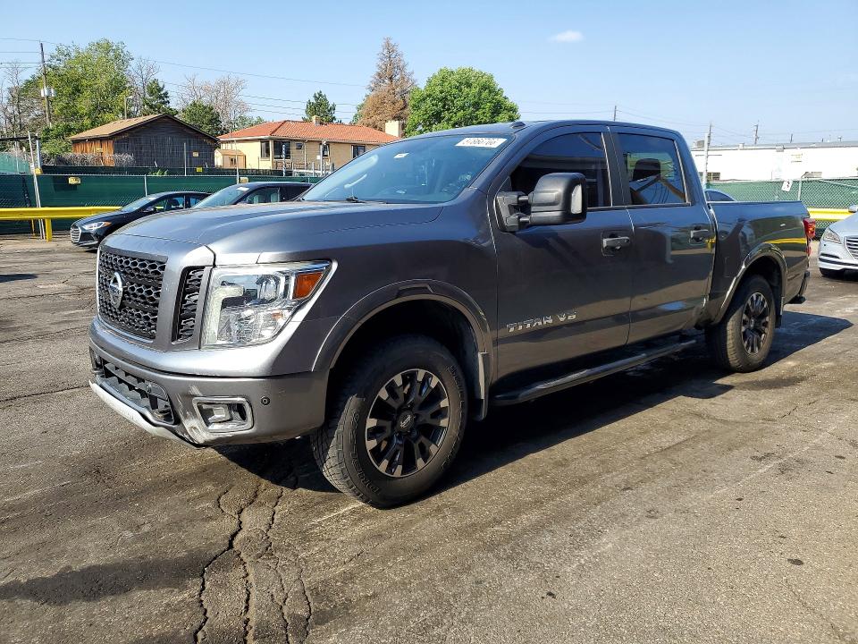 2018 Nissan VIN 1N6AA1E55JN538979 COPART salvage auction — SIDE, Co - Public - Salvage Title, sold $750 on 2026-07-21 (photo 1)
