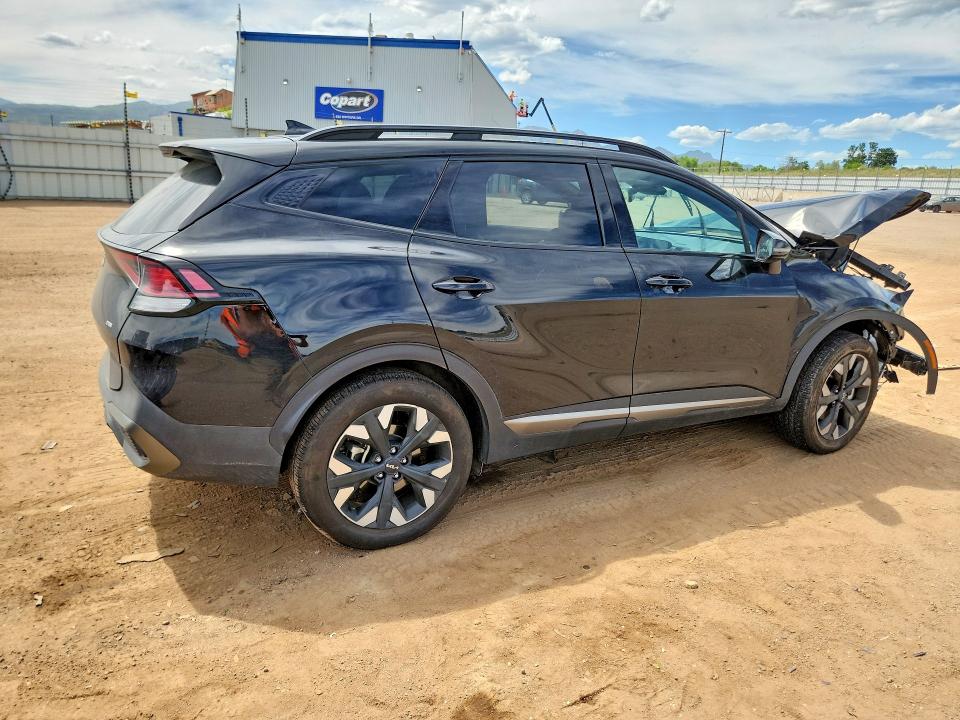 2024 Kia Sportage VIN 5XYK6CDFXRG233995 COPART salvage auction — FRONT END, Co - Salvage Title, sold $4,550 on 2026-07-27 (photo 3)