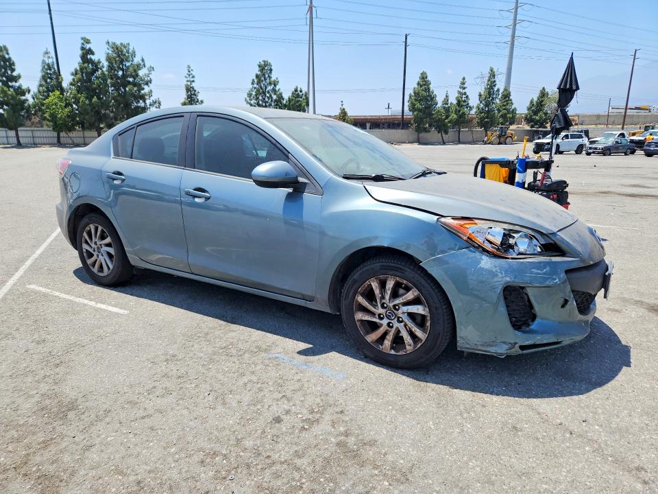2013 Mazda 3 VIN JM1BL1V74D1745121 COPART salvage auction — FRONT END, Ca - Salvage Certificate, sold $1,150 on 2026-07-07 (photo 4)