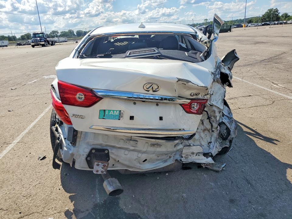 2014 Infiniti Q50 VIN JN1BV7AR3EM695349 COPART salvage auction — ALL OVER, OH - CERT OF TITLE-SALVAGE, sold $475 on 2026-07-15 (photo 6)