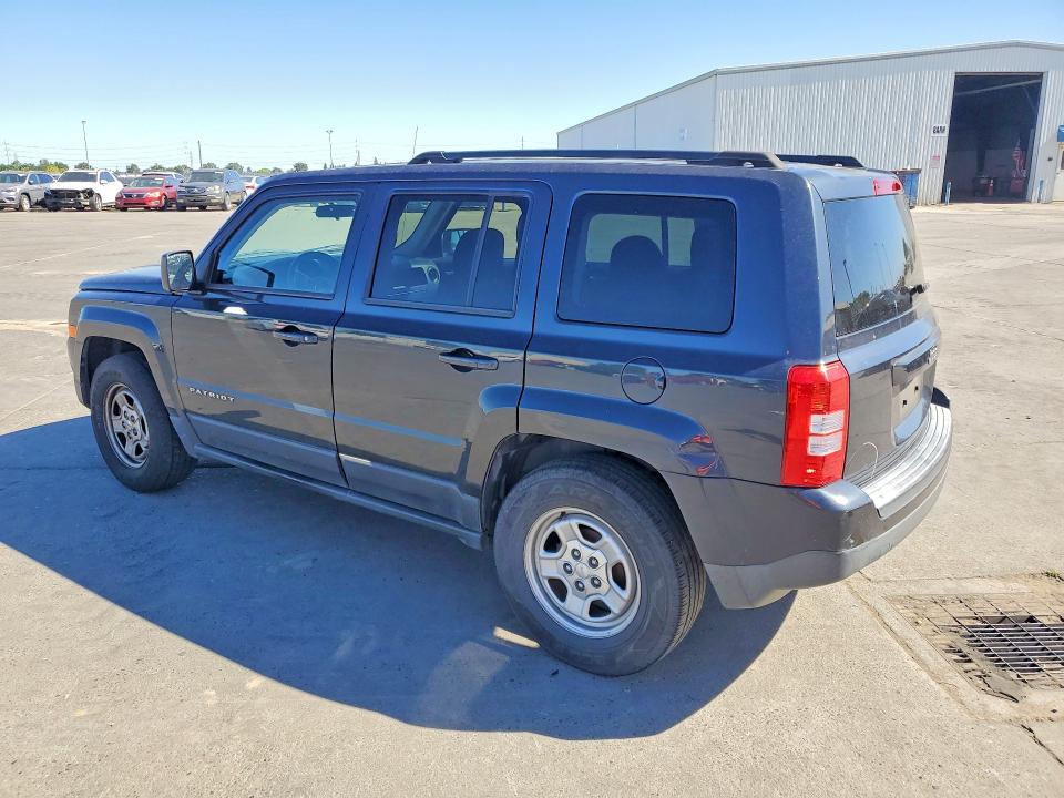 2015 Jeep Liberty (patriot) VIN 1C4NJPBA1FD313061 COPART salvage auction — UNDERCARRIAGE, Ca - Salvage Certificate, sold $100 on 2026-07-27 (photo 2)