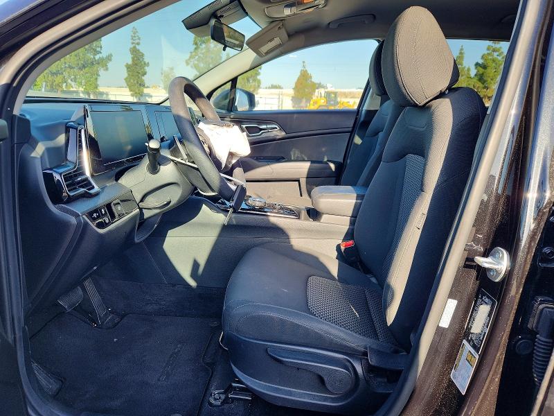 2024 Kia Sportage VIN KNDPU3DGXR7170513 COPART salvage auction — FRONT END, Ca - Salvage Certificate, sold $5,400 on 2026-07-30 (photo 7)