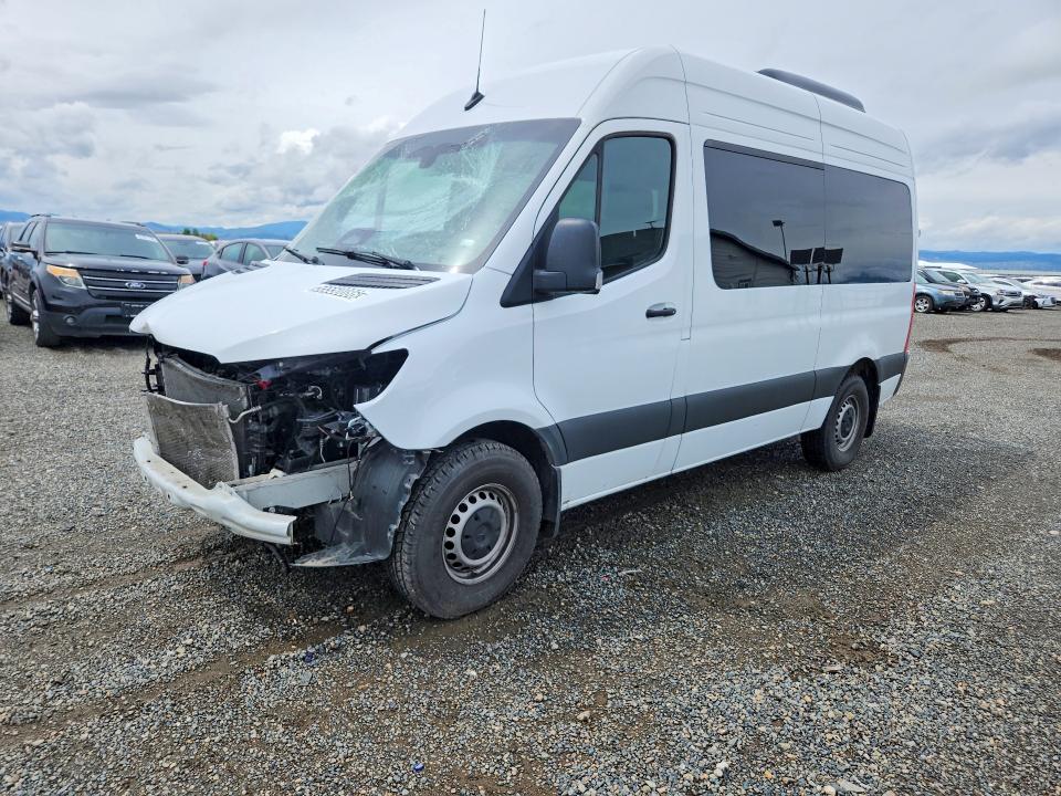 2025 Mercedes-benz Sprinter 2500 VIN W1Z4KFHY3ST224994 COPART salvage auction — FRONT END, WA - VEHICLE CERT OF OWNERSHIP-TITL (P), sold $21,900 on 2026-07-13 (photo 1)