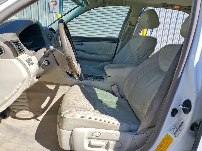 2001 Lexus Ls 430 VIN JTHBN30F010009328 COPART salvage auction — FRONT END, CA - SALVAGE CERTIFICATE, sold $425 on 2026-07-17 (photo 7)