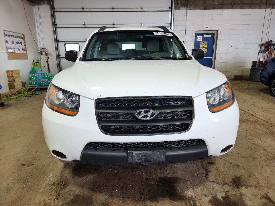 2009 Hyundai Santa fe VIN 5NMSG73D29H247190 COPART salvage auction — FRONT END, Mn - Certificate Of Title, sold $1,450 on 2026-07-09 (photo 5)