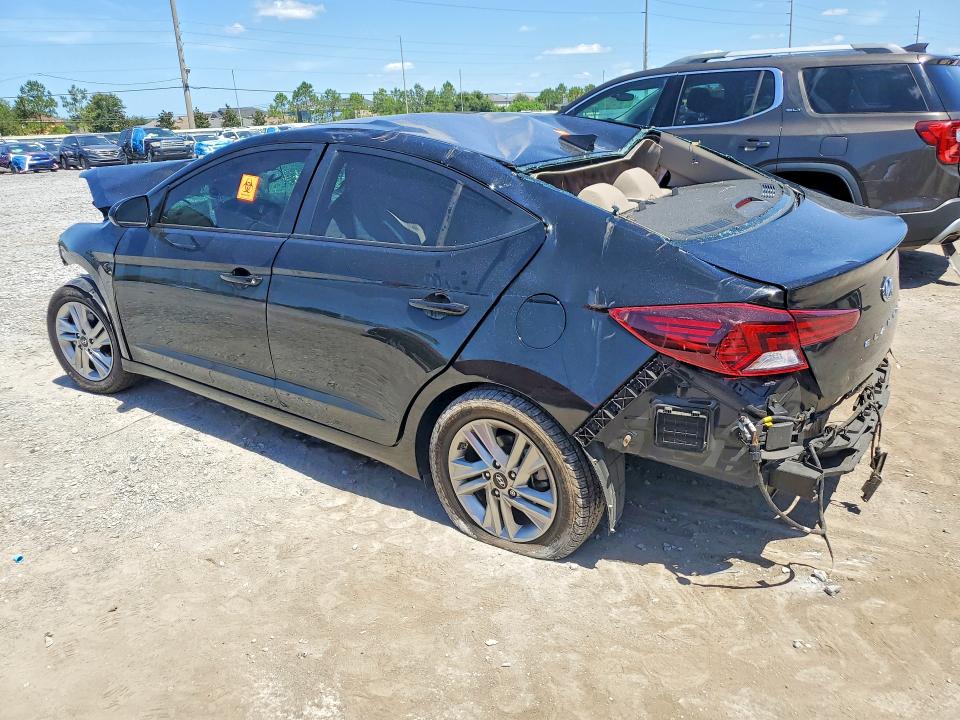 2020 Hyundai Elantra VIN KMHD84LF2LU073946 COPART salvage auction — ROLLOVER, Fl - Certificate Of Destruction, sold $20 on 2026-07-24 (photo 2)