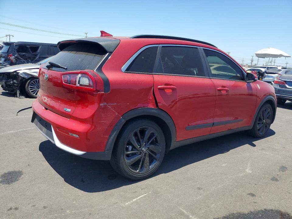 2019 Kia Niro VIN KNDCC3LC3K5310337 COPART salvage auction — REAR END, CA - SALVAGE CERTIFICATE, sold $4,100 on 2026-07-20 (photo 3)