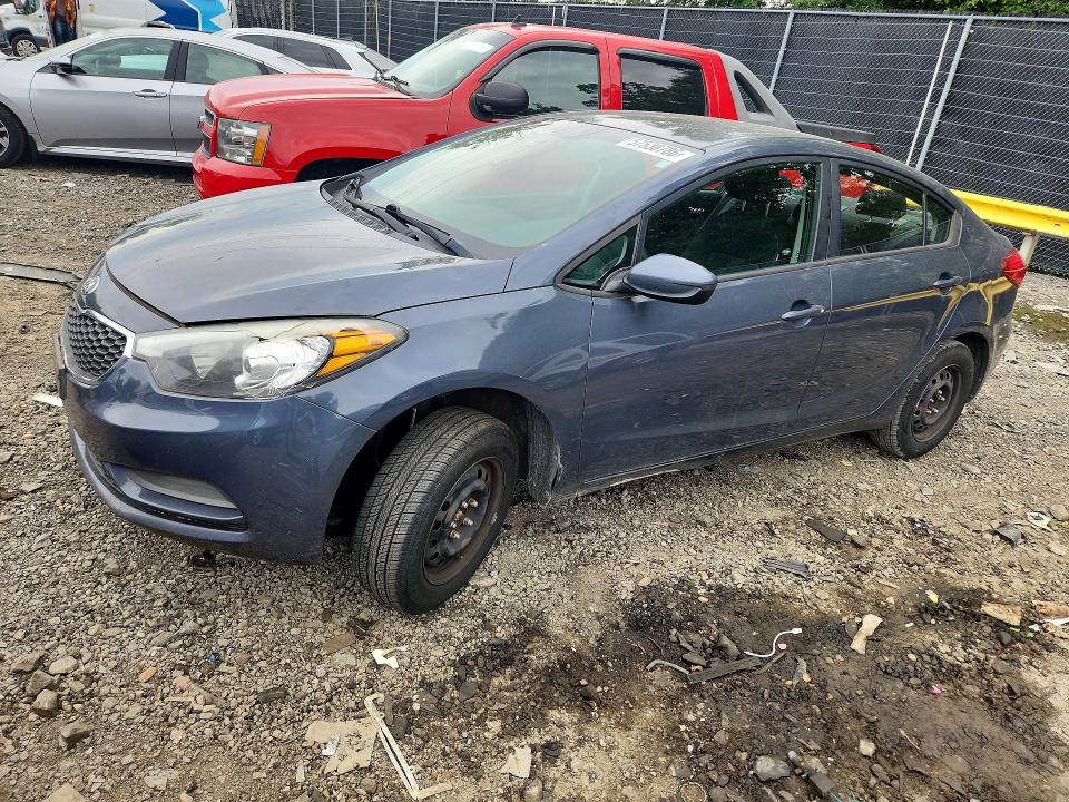 2016 Kia VIN KNAFK4A61G5440558 COPART salvage auction — FRONT END, Md - Cert Of Salvage > 75% Damage, sold $1,300 on 2026-07-28 (photo 1)