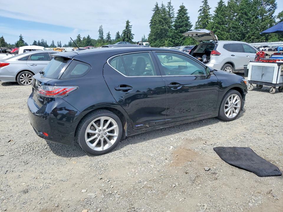 2011 Lexus Ct 200 VIN JTHKD5BH9B2028947 COPART salvage auction — FRONT END, WA - BILL OF SALE, sold $1,150 on 2026-07-24 (photo 3)