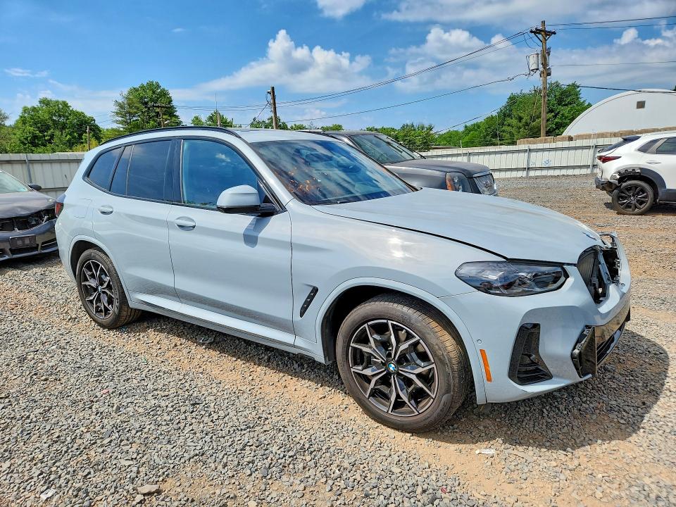 2024 BMW X3 VIN WBX57DP08RN312875 COPART salvage auction — FRONT END, Nj - Cert Of Title-Salvage, sold $26,250 on 2026-07-10 (photo 4)