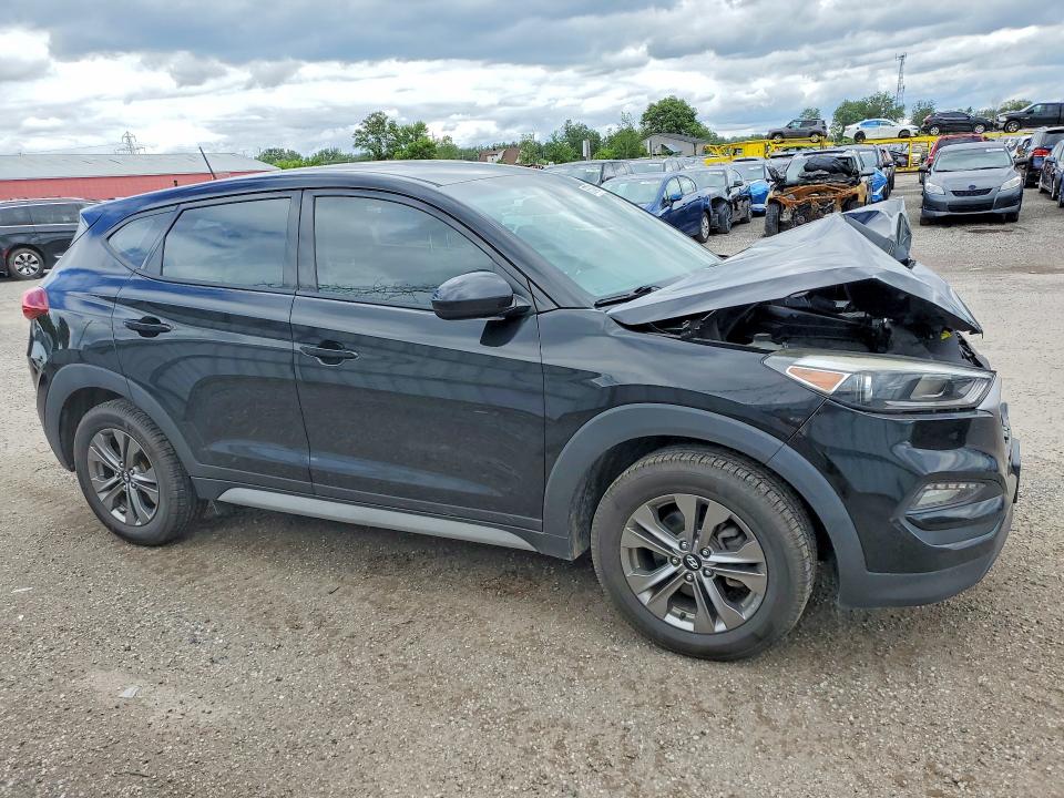 2017 Hyundai Tucson VIN KM8J2CA4XHU558391 COPART salvage auction — FRONT END, On - Permit Salvage, sold $3,100 on 2026-07-07 (photo 4)
