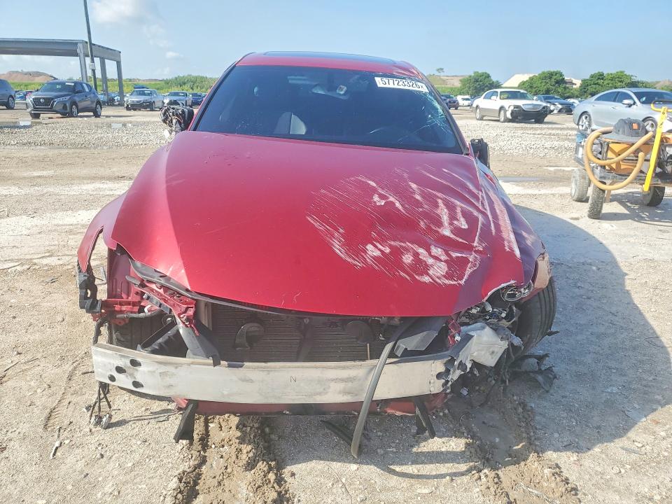 2015 Lexus Is VIN JTHBF1D29F5047403 COPART salvage auction — ROLLOVER, Fl - Cert Of Title Slvg Rebuildable, sold $275 on 2026-07-14 (photo 5)