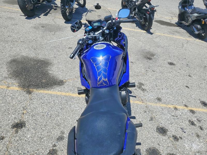 2009 Yamaha Fz6 VIN JYARJ18Y29A000587 COPART salvage auction — SIDE, Ca - Salvage Certificate, sold $850 on 2026-07-16 (photo 6)