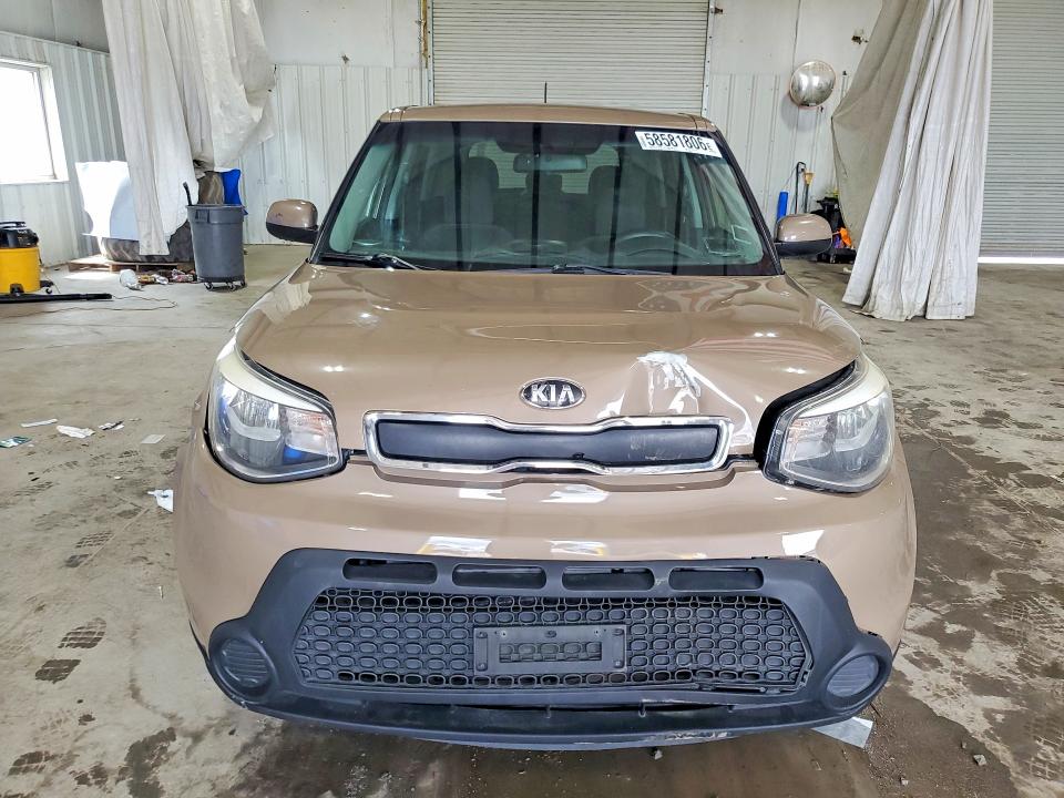 2014 Kia VIN KNDJN2A27E7010928 COPART salvage auction — FRONT END, NY - MV-907A SALVAGE CERTIFICATE, sold $1,400 on 2026-07-27 (photo 5)