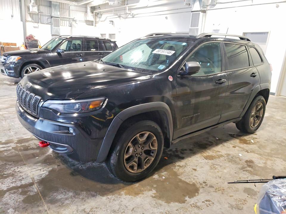 2019 Jeep Cherokee VIN 1C4PJMBX9KD276959 COPART salvage auction — UNDERCARRIAGE, Ns - Salvage Title, sold $2,150 on 2026-07-09 (photo 1)