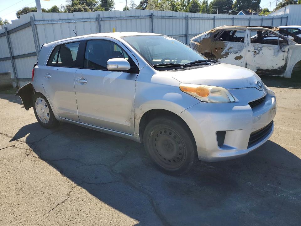 2012 Scion Xd VIN JTKKU4B45C1022698 COPART salvage auction — REAR END, Ca - Salvage Certificate, sold $450 on 2026-07-06 (photo 4)