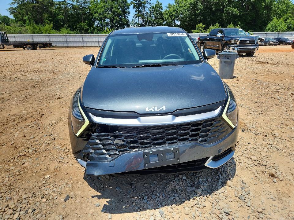 2024 Kia Sportage VIN KNDPUCDF1R7297450 COPART salvage auction — REAR END, Nc - Salvage Certificate Of Title, sold $6,300 on 2026-07-27 (photo 5)