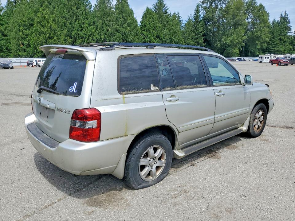 2004 Toyota Highlander VIN JTEHD21A140028868 COPART salvage auction — FRONT END, Wa - Vehicle Cert Of Ownership-Titl, sold $375 on 2026-07-27 (photo 3)