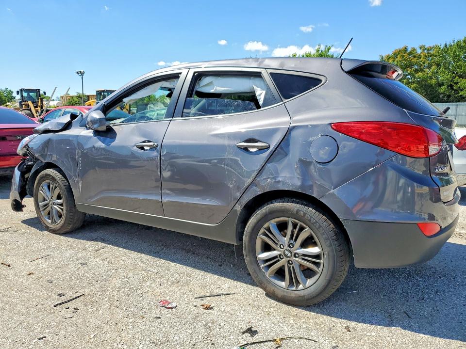 2014 Hyundai Tucson VIN KM8JTCAF0EU940763 COPART salvage auction — FRONT END, IN - CERT OF TITLE-SALVAGE TITLE, sold $825 on 2026-07-27 (photo 2)