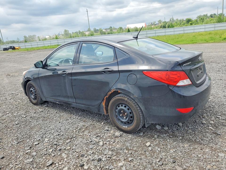 2014 Hyundai VIN KMHCT4AE9EU671295 COPART salvage auction — MECHANICAL, On - Permit No Brand - Unfit, sold $475 on 2026-07-30 (photo 2)