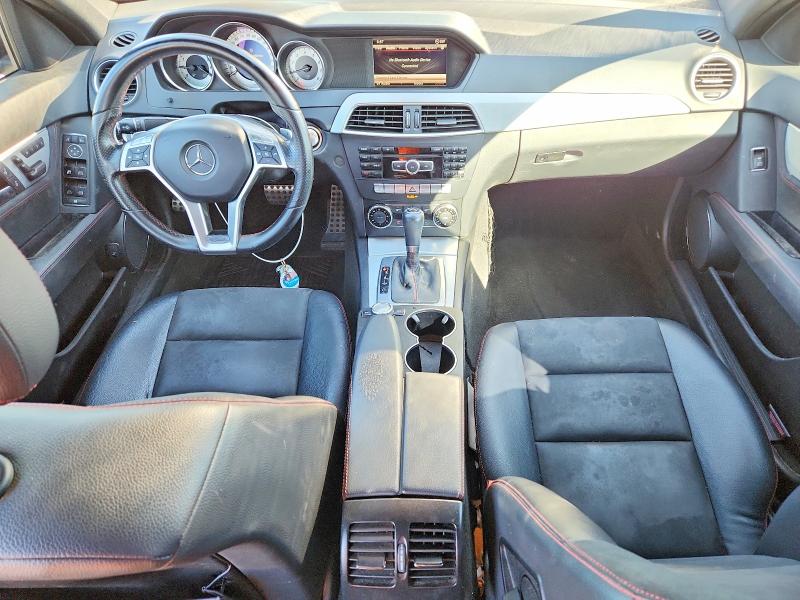 2014 Mercedes-benz C-klasse VIN WDDGF4HBXEA902687 COPART salvage auction — FRONT END, Ca - Salvage Certificate, sold $1,500 on 2026-07-20 (photo 8)