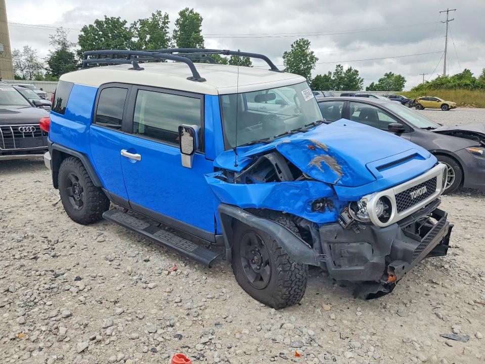 2008 Toyota Fj cruiser VIN JTEBU11F48K038283 COPART salvage auction — FRAME DAMAGE, Mi - Certificate Of Title, sold $2,750 on 2026-07-02 (photo 4)