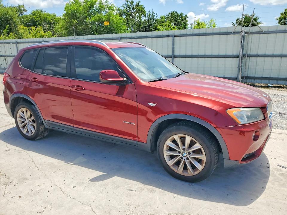 2014 BMW X3 VIN 5UXWX9C57E0D16084 COPART salvage auction — MECHANICAL, Tx - Certificate Of Title, sold $425 on 2026-07-07 (photo 4)