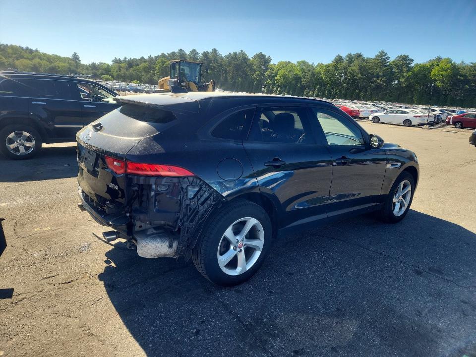 2018 Jaguar VIN SADCJ2EV3JA251153 COPART salvage auction — REAR END, MA - CERT OF TITLE-SALVAGE, sold $1,500 on 2026-07-07 (photo 3)