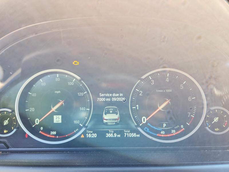 2018 BMW VIN WBA6F1C56JGT83874 COPART salvage auction — WATER/FLOOD, La - Cert Of Title-Salvage Flood, sold $5,200 on 2026-08-13 (photo 9)