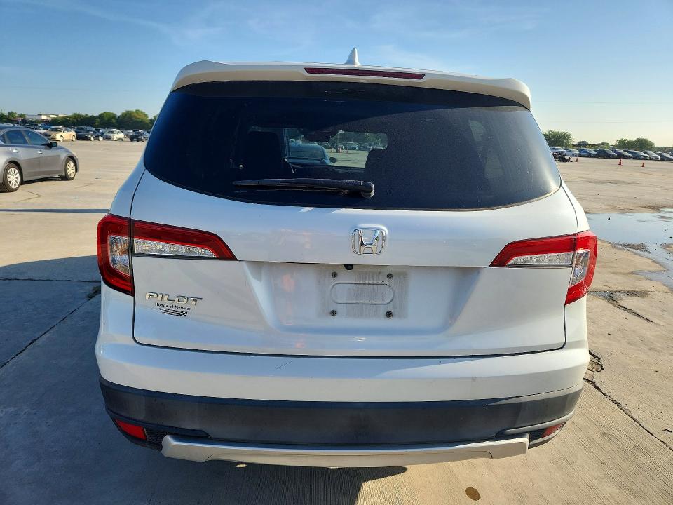 2021 Honda Pilot VIN 5FNYF5H55MB021044 COPART salvage auction — HAIL, TX - CERT OF TITLE-REBUILT SALVAGE, sold $8,200 on 2026-07-23 (photo 6)
