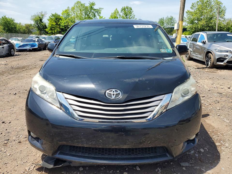 2015 Toyota VIN 5TDYK3DC8FS604307 COPART salvage auction — FRONT END, Pa - Certificate Of Salvage, sold $6,000 on 2026-07-22 (photo 5)