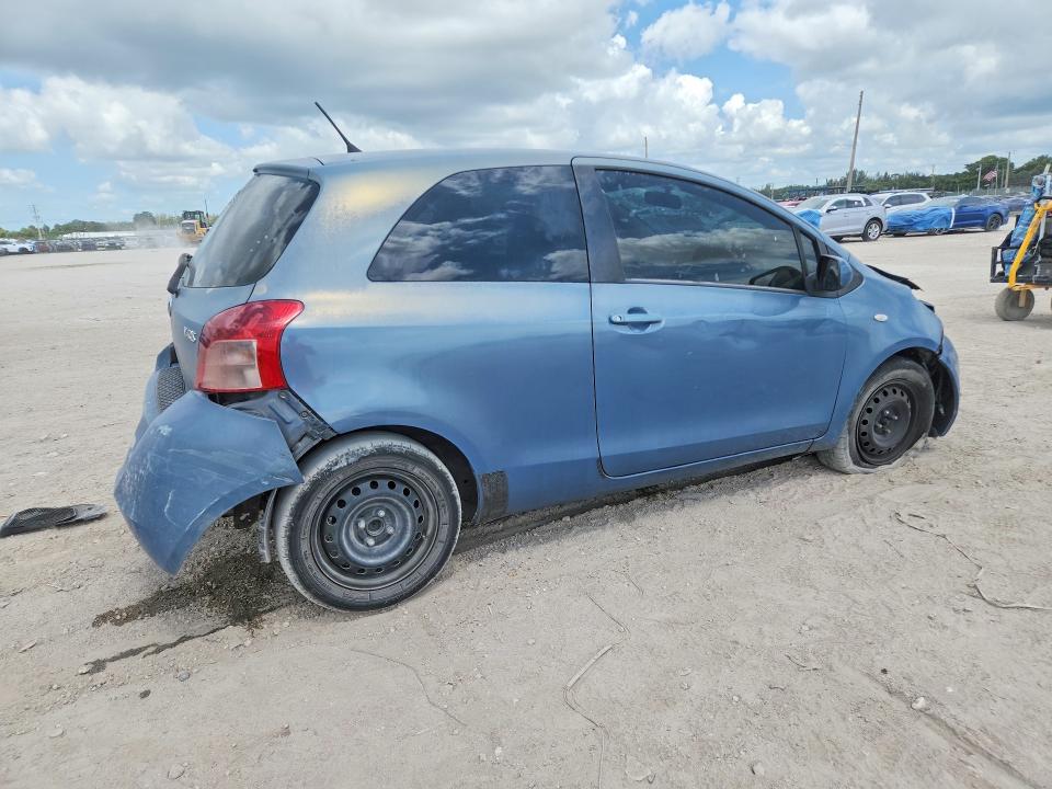 2007 Toyota Yaris VIN JTDJT923975072559 COPART salvage auction — FRONT END, Fl - Cert Of Title Slvg Rebuildable, sold $625 on 2026-07-09 (photo 3)