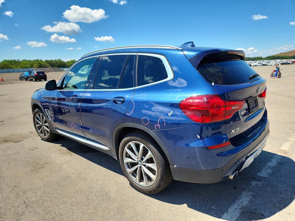 2019 BMW X3 VIN 5UXTR9C50KLD94147 COPART salvage auction — FRONT END, Ny - Mv-907A Salvage Certificate, sold $6,600 on 2026-07-20 (photo 2)