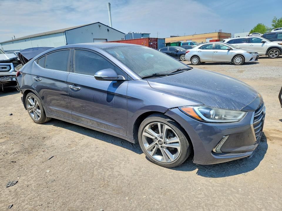 2017 Hyundai VIN KMHD84LF9HU193251 COPART salvage auction — REAR END, ON - PERMIT SALVAGE, sold $1,650 on 2026-07-28 (photo 4)