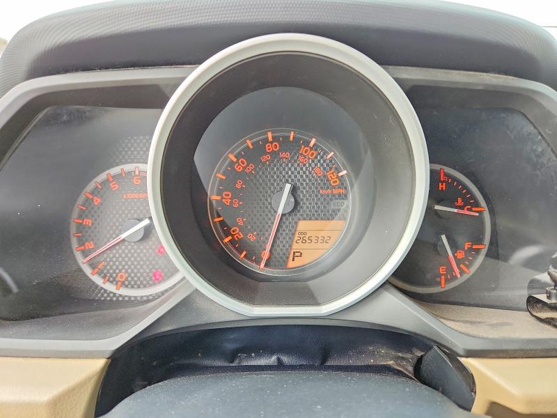 2012 Toyota 4runner VIN JTEBU5JRXC5102142 COPART salvage auction — MINOR DENT/SCRATCHES, Tx - Certificate Of Title, sold $7,800 on 2026-07-07 (photo 9)