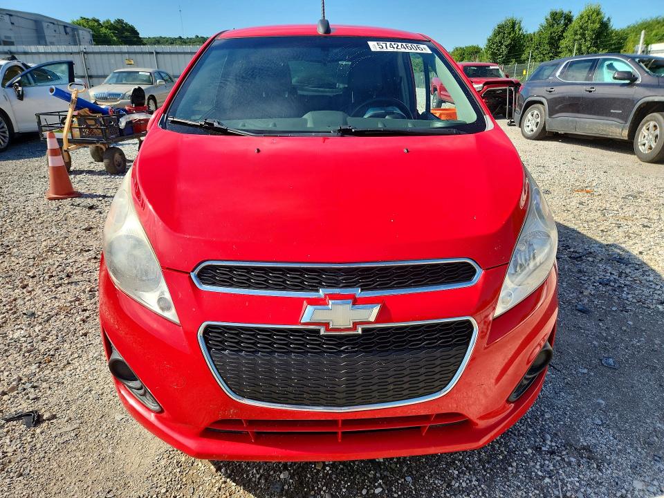 2015 Chevrolet Spark VIN KL8CD6S90FC809255 COPART salvage auction — SIDE, AR - CERT OF TITLE-SALVAGE, sold $725 on 2026-07-15 (photo 5)