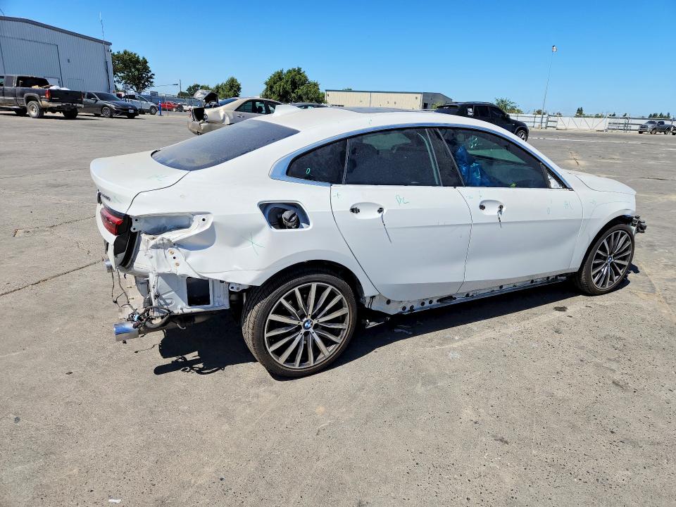 2021 BMW 2 series VIN WBA73AK00M7G52204 COPART salvage auction — SIDE, CA - SALVAGE CERTIFICATE, sold $3,500 on 2026-08-03 (photo 3)