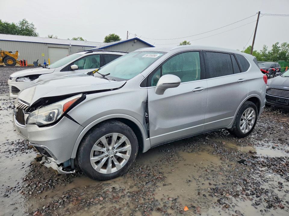 2017 Buick Envision VIN LRBFXBSAXHD199651 COPART salvage auction — FRONT END, Il - Salvage Certificate, sold $750 on 2026-08-03 (photo 1)