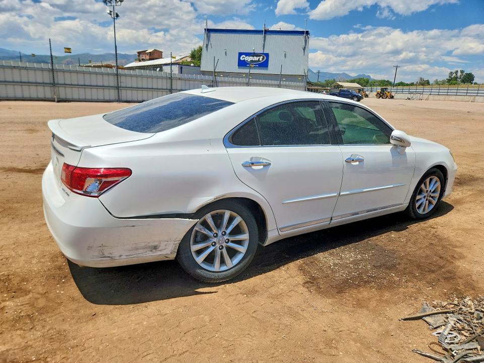 2011 Lexus ES VIN JTHBK1EG9B2419646 COPART salvage auction — REAR END, Co - Salvage Title, sold $3,050 on 2026-07-27 (photo 3)