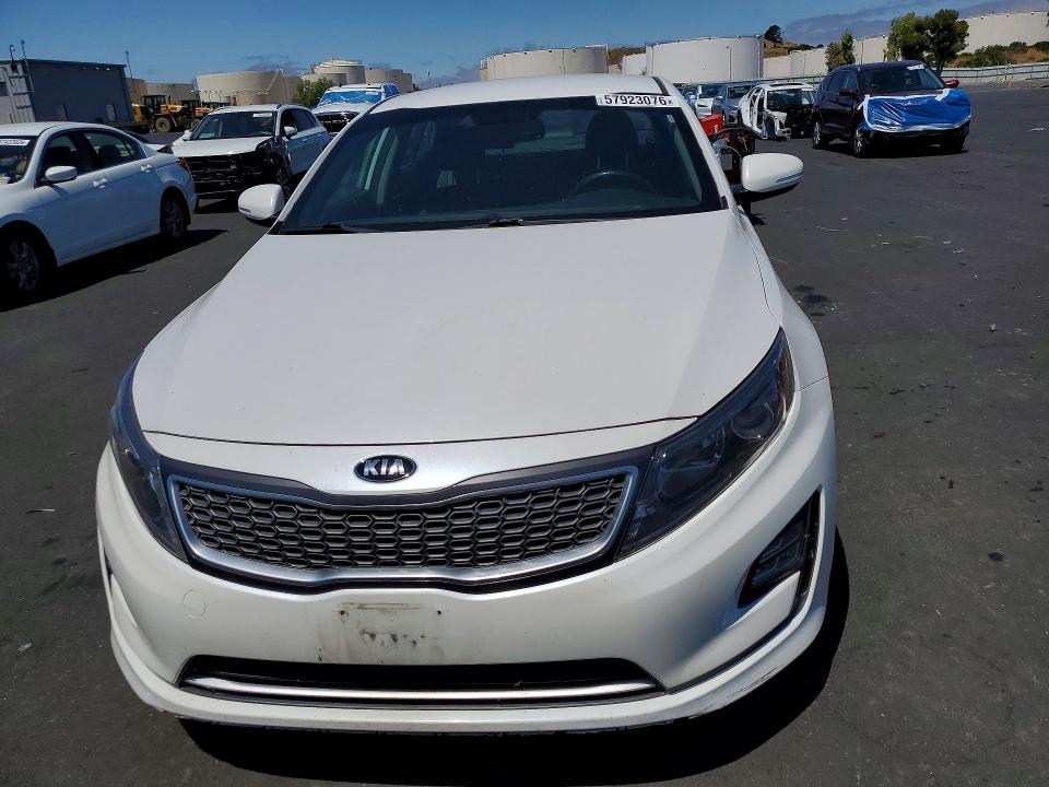 2015 Kia Optima hybrid VIN KNAGN4ADXF5083082 COPART salvage auction — MINOR DENT/SCRATCHES, Ca - Dis/Dlr/Exp Only Clean Title, sold $925 on 2026-07-06 (photo 5)