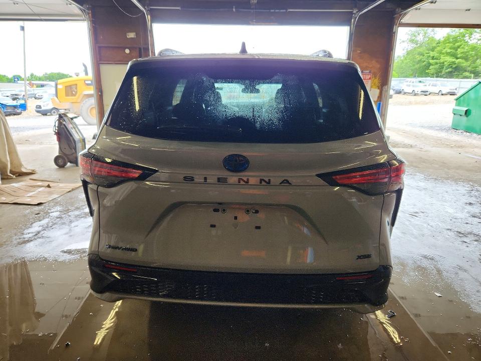 2025 Toyota Sienna VIN 5TDDSKFC3SS169261 COPART salvage auction — FRONT END, Pa - Certificate Of Salvage, sold $14,300 on 2026-07-23 (photo 6)